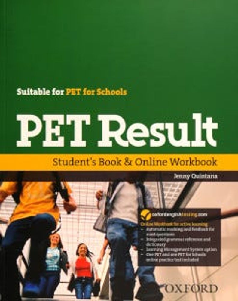 PET Result Student Book + online Workbook