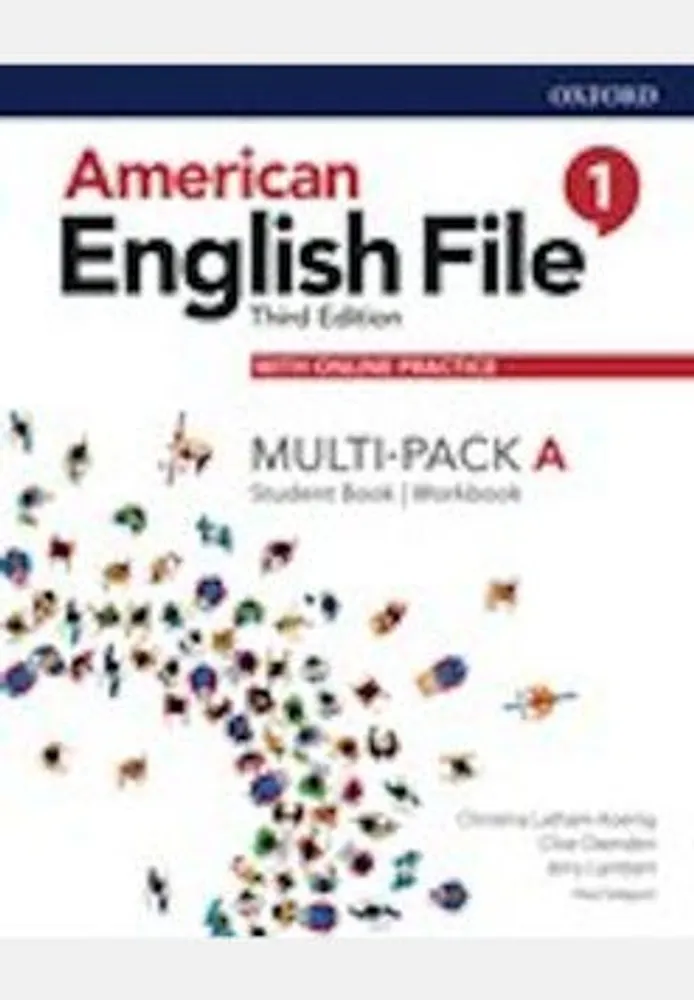 American English File 1 Multi-Pack A Student Book/Workbook With Online Practice