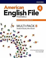 American English File 4 with online practice multi-pack B Student Book/Workbook