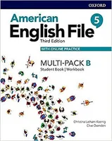 American English File Level 5 Multi-Pack B Student Book / Worbook  withe online Practice