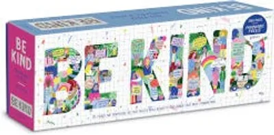 Be Kind Panoramic Puzzle 100 Piece