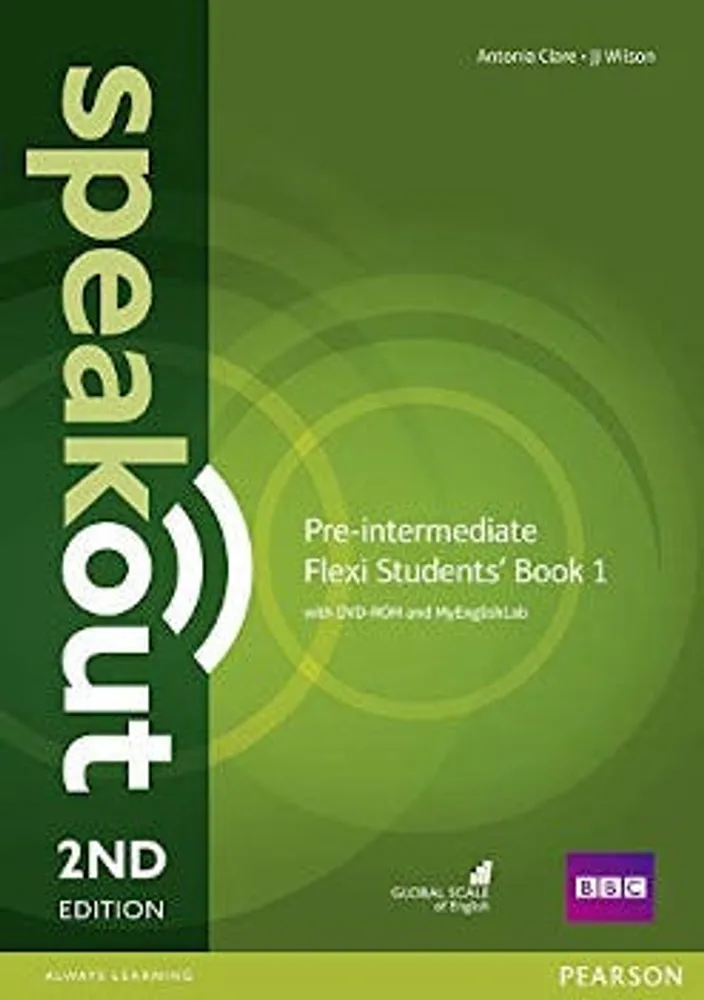 Speakout Pre-Intermediate Flexi Students’ Book 1 + MyEnglishLab Split A