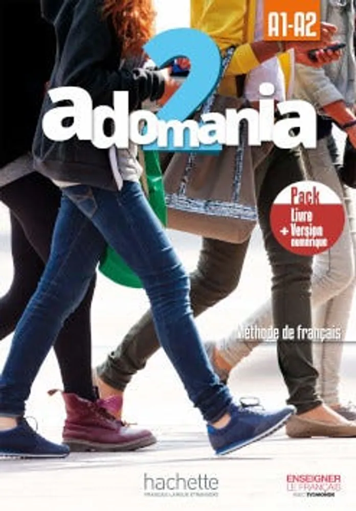 Adomania 2 Pack Livre de l´élève + CD-ROM + version numérique
