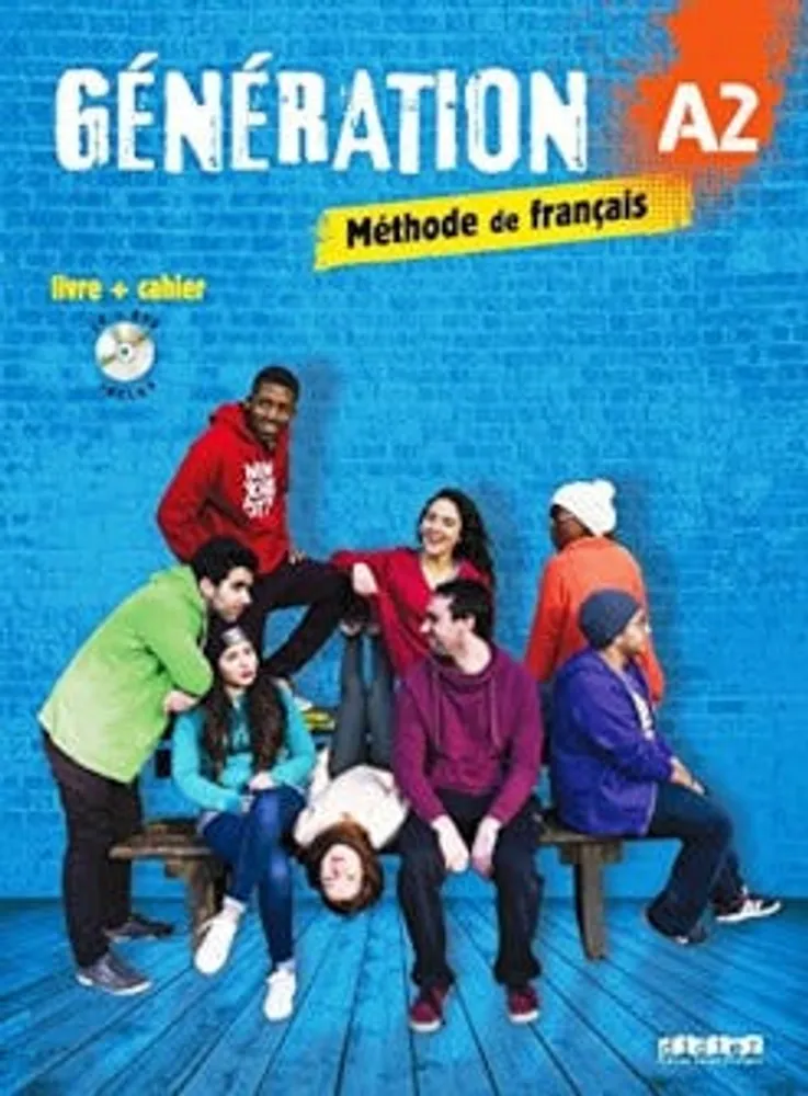 Generation A2 Methode de Francais C/DVD + CD