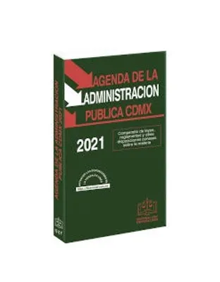 Agenda de la administración pública de la Ciudad de México 2021