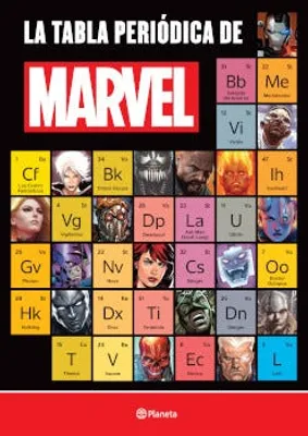 La tabla periódica de Marvel