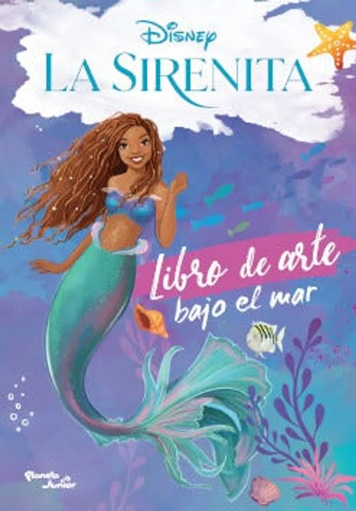 La sirenita. Libro de arte bajo el mar