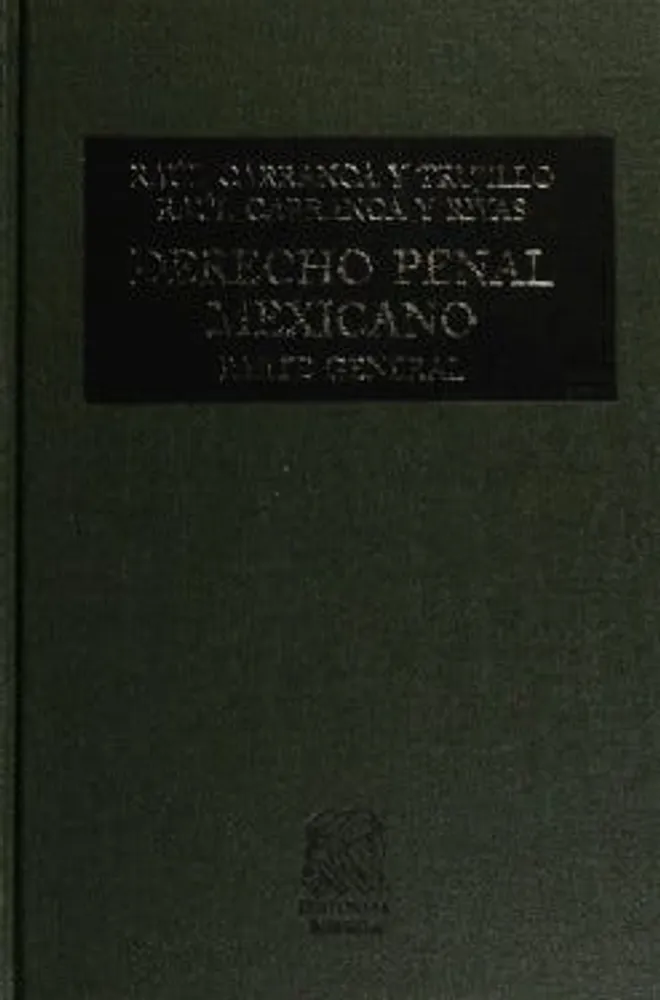 Derecho penal mexicano parte general