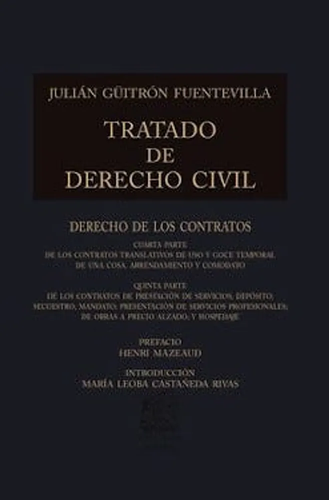 Tratado de Derecho Civil Tomo XIX