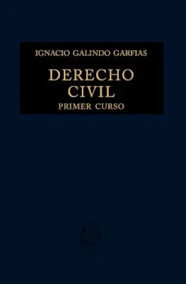 Derecho civil Primer curso