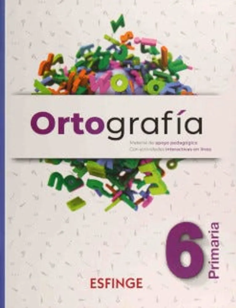 Ortografía 6 primaria