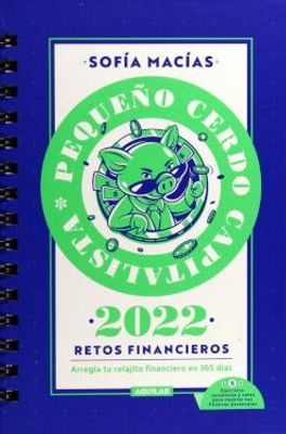 Libro agenda Pequeño cerdo capitalista 2022 Retos financieros