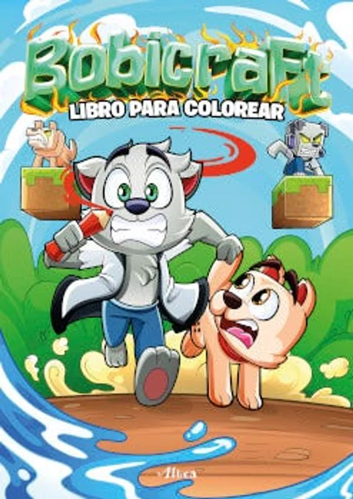 Bobicraft Libro para colorear