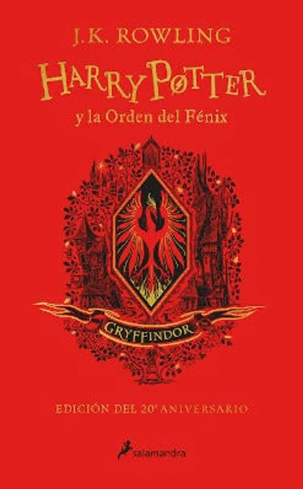 Harry Potter y la Orden del Fénix (edición Gryffindor del 20º aniversario)