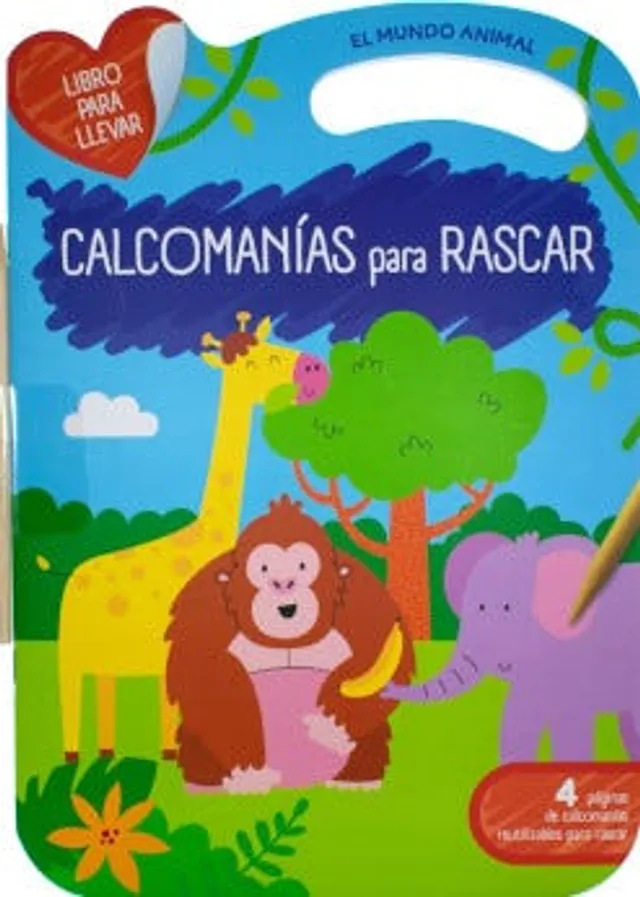 USBORNE Monos Libro De Pegatinas