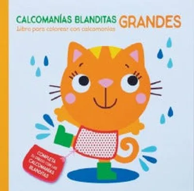 Calcomanías blanditas grandes: Gato