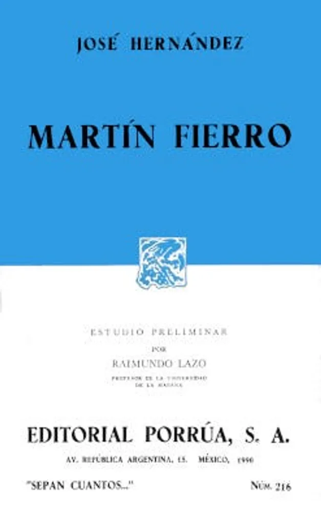 Martín Fierro