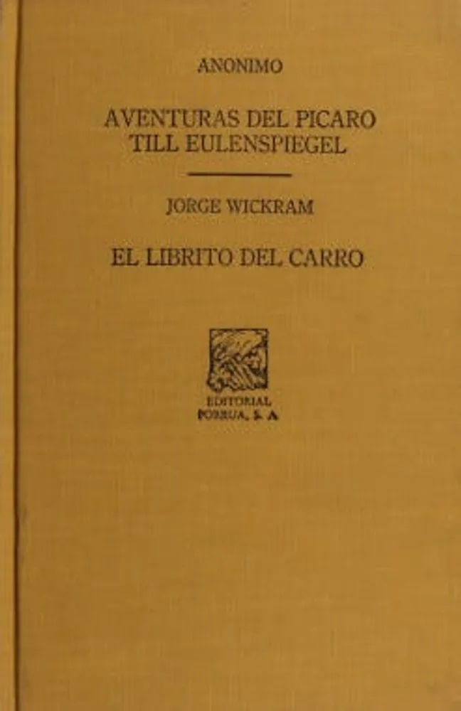 Aventuras del pícaro Till Eulenspiegel · El librito del carro