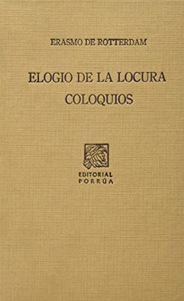 Elogio de la locura · Coloquios