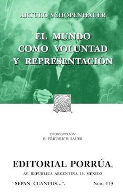 El mundo como voluntad y representación