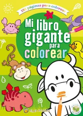 Mi libro gigante para colorear verde 2