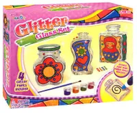 Set de cristal de glitter