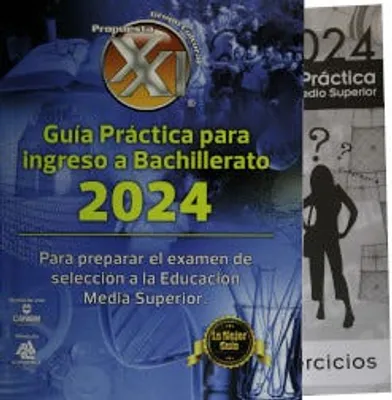 Guía práctica para ingreso a Bachillerato 2024 + Cuaderno de ejercicios