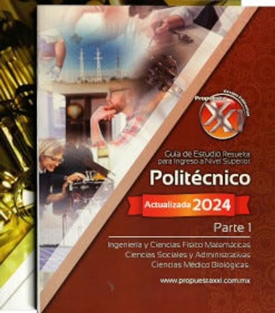 Politécnico 2024 parte 1-2 Ciencias Médico Biológicas