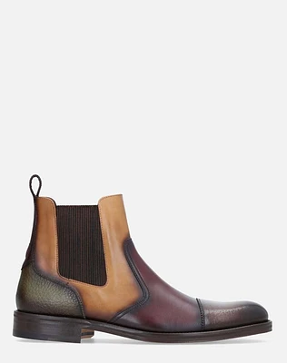 Bota chelsea multicolor para hombre