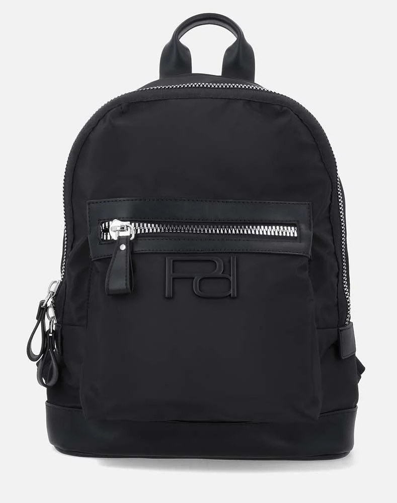 Back pack color negro en textil para Hombre