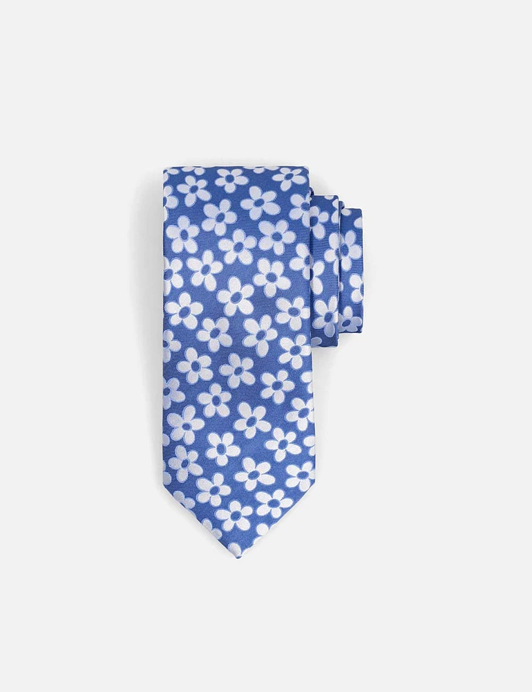 Corbata de diseño de flores