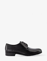 Blucher formal en piel napa color negro con calado para hombre