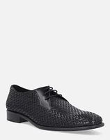 Zapato Blucher negro de fiesta para hombre