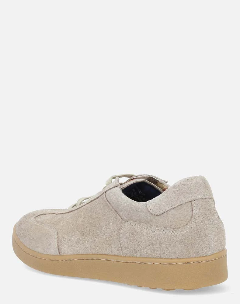 Tenis deportivo taupe de ante para hombre