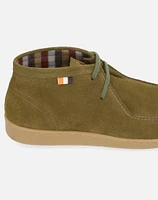 Zapato wallabee kaki de ante para hombre