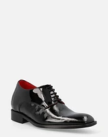 Blucher en piel de charol color negro