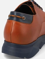 Blucher en piel napa color cuero