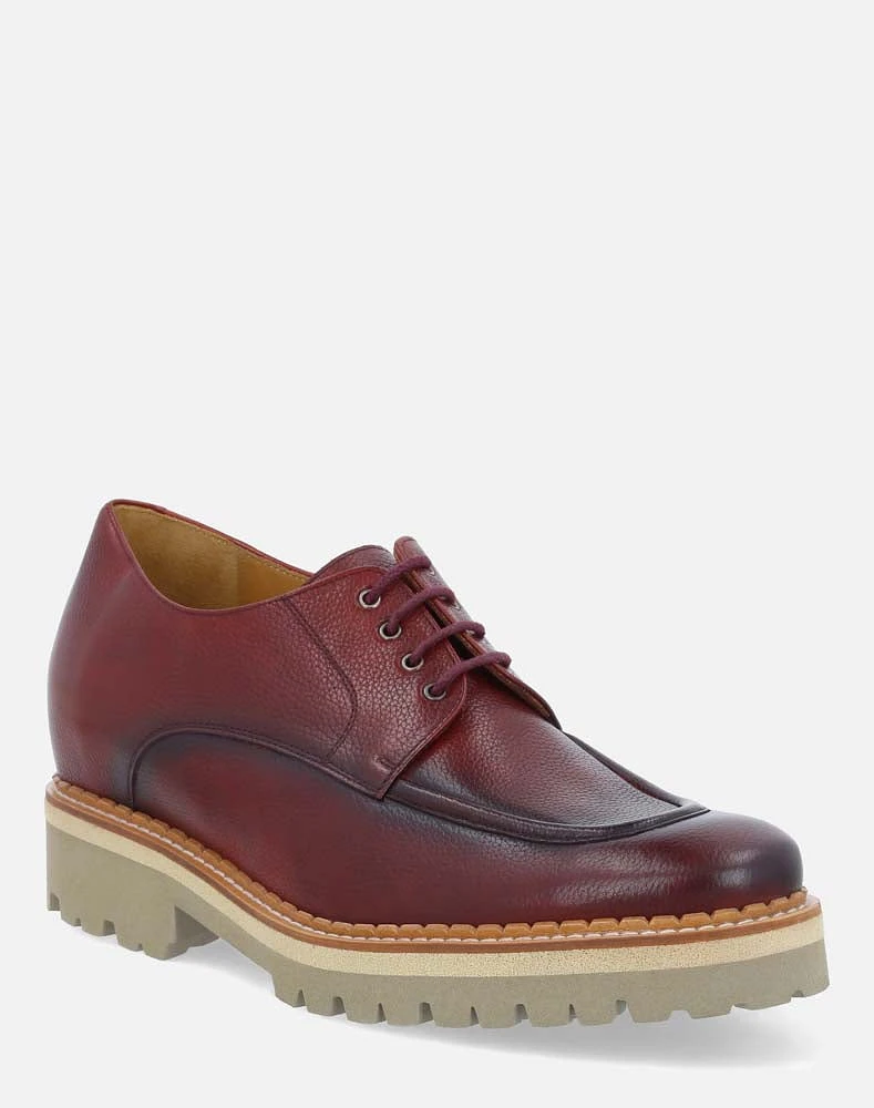 Zapato Blucher vino +SIE7E para hombre