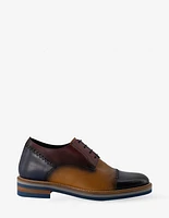 Blucher +7 en piel napa multicolor para hombre