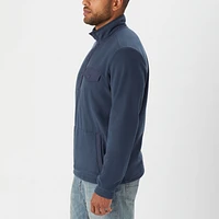 Men's Doubleback Fleece Button Mock Pullover