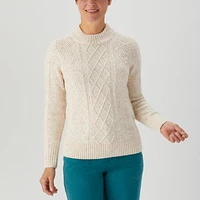 Women's Woolpaca Cable Sweater