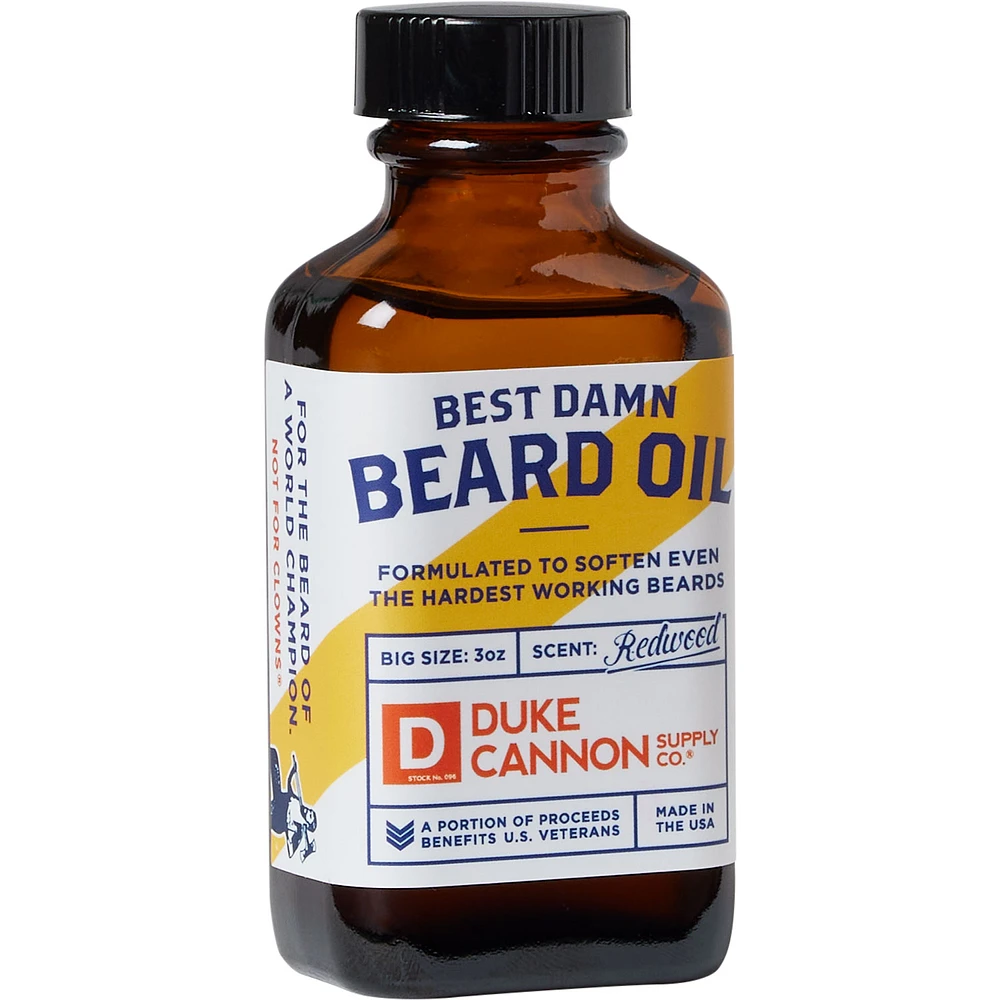 Duke Cannon Best Damn Beard Oil