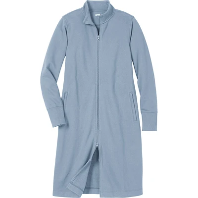 Women's Plus Souped-Up Fleece Zip Up Robe