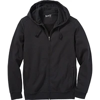 Men's Midweight Relaxed Fit Full Zip Hoodie Sweatshirt