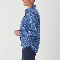 Women's Printmaker Cotton Poplin Long Sleeve Shirt