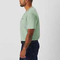 Men's Longtail T Standard Fit SS Crew with Pocket