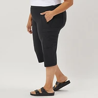 Women's Plus NoGA Namastash Capris