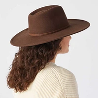 Women's Wool Felt Big Brim Hat