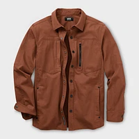 Men's AKHG Stone Run Standard Fit Overshirt