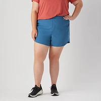 Women's Plus AKHG Outer Limit 5" Shorts With Liner